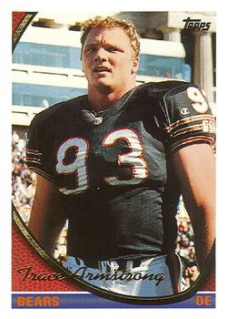 Trace Armstrong Chicago Bears 1994 Topps NFL #644